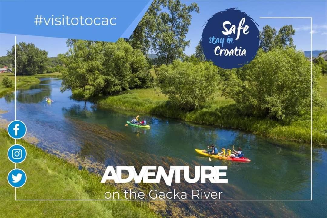 Guest House Gacka Rogic Otočac Eksteriør billede